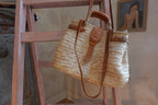 Handwoven Moroccan Basket Bag