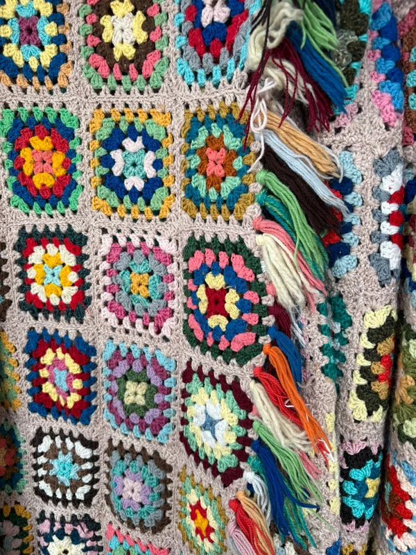 Traditional Handmade Crochet Blanket