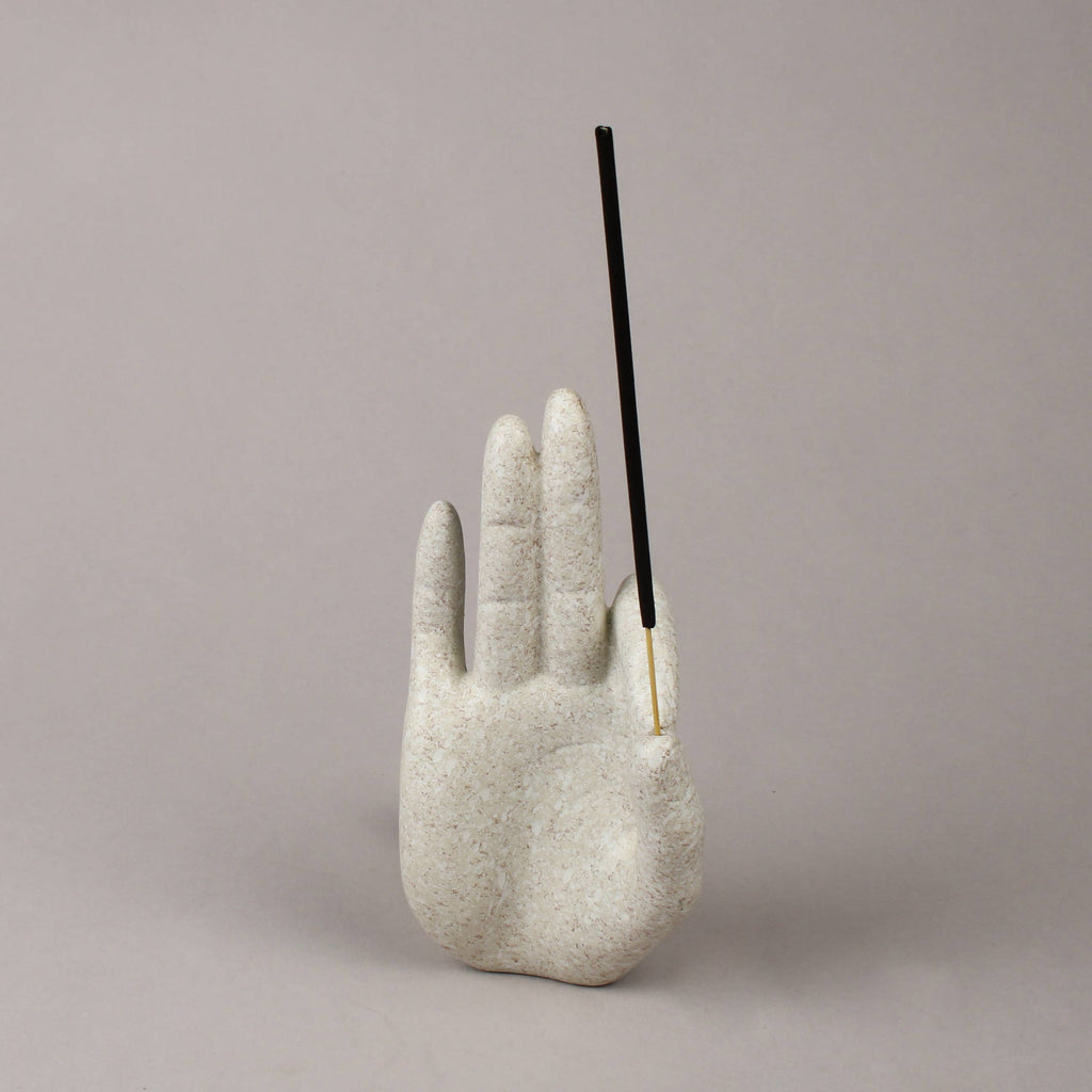 Hand-Shaped Incense Holder – Unique Sculpture