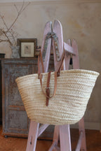 Handwoven Moroccan Market Basket