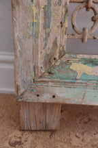 Antique Indian Jali Window Frame