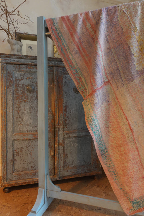 Antique Layered Kantha Throw