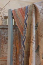 Antique Layered Kantha Throw