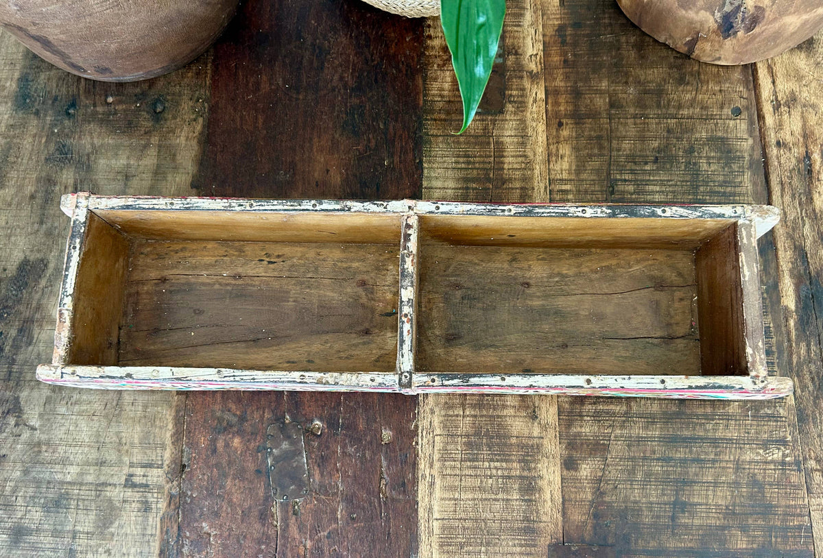 Traditional Old Indian Double Brick Mold With Retro Hand