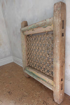 Antique Indian Jali Window Frame