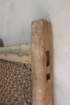 Antique Indian Jali Window Frame