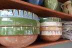 Large Hand-Painted Romanian Salad Bowl