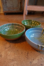 Large Hand-Painted Romanian Salad Bowl