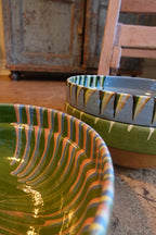 Large Hand-Painted Romanian Salad Bowl