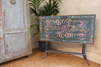 Vintage Hand-Painted Indian Folding Table