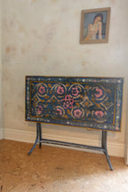 Vintage Hand-Painted Indian Folding Table