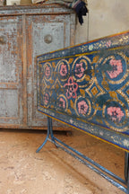 Vintage Hand-Painted Indian Folding Table