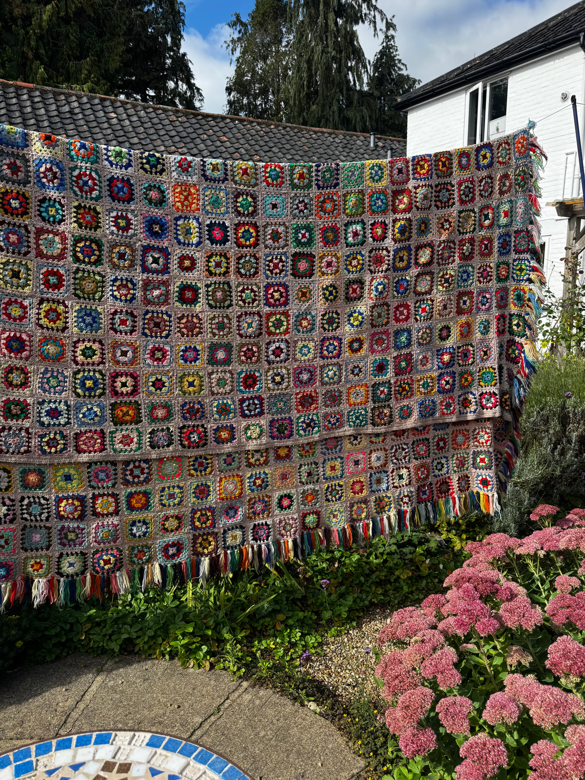 Traditional Handmade Crochet Blanket