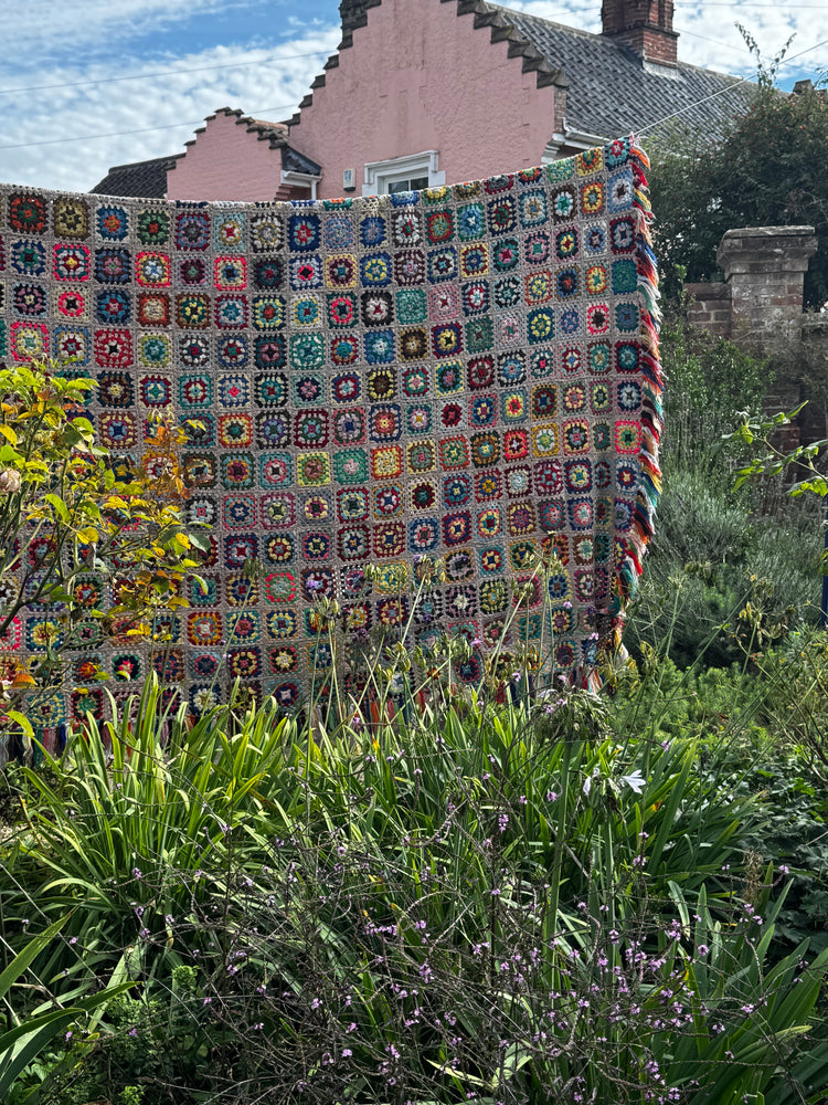 Traditional Handmade Crochet Blanket