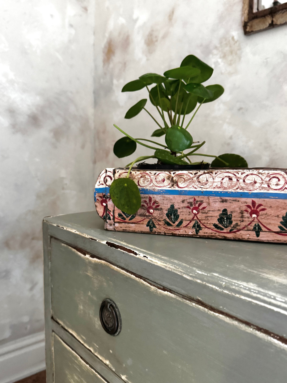 Hand painted Brick Box