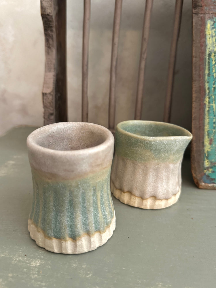 Set of 3 Vintage Studio Pottery pots