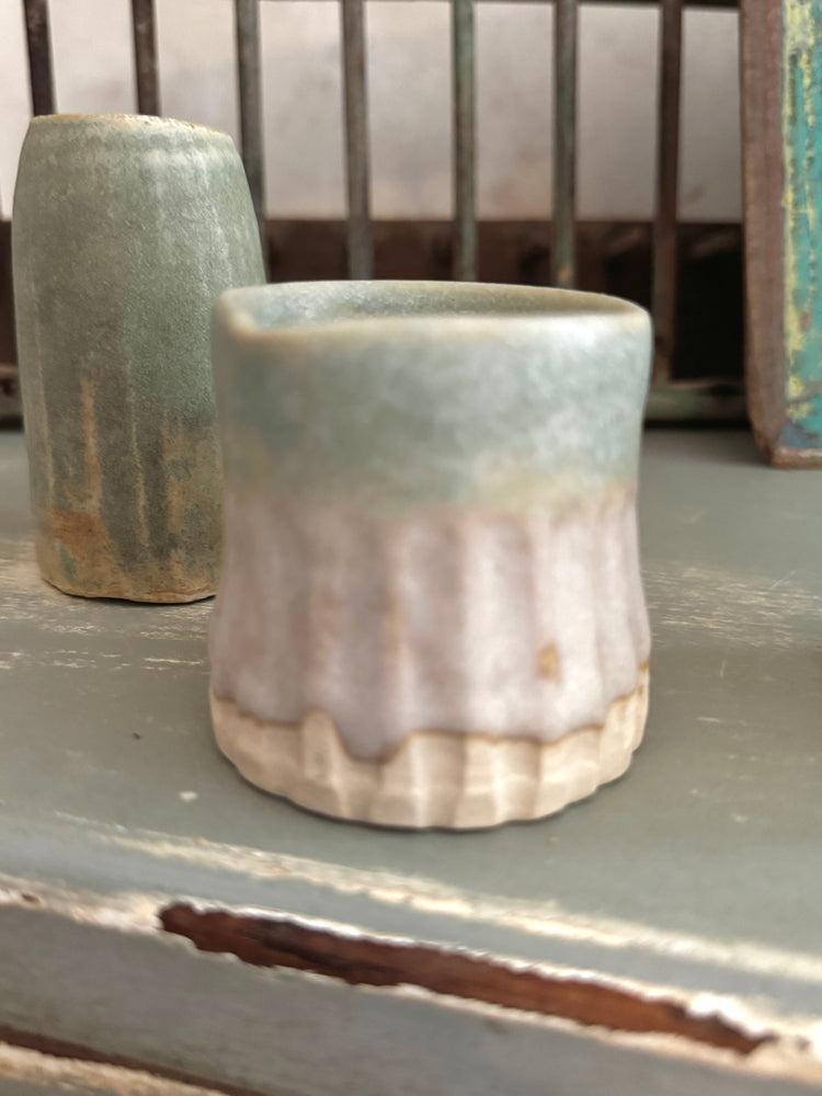 Set of 3 Vintage Studio Pottery pots