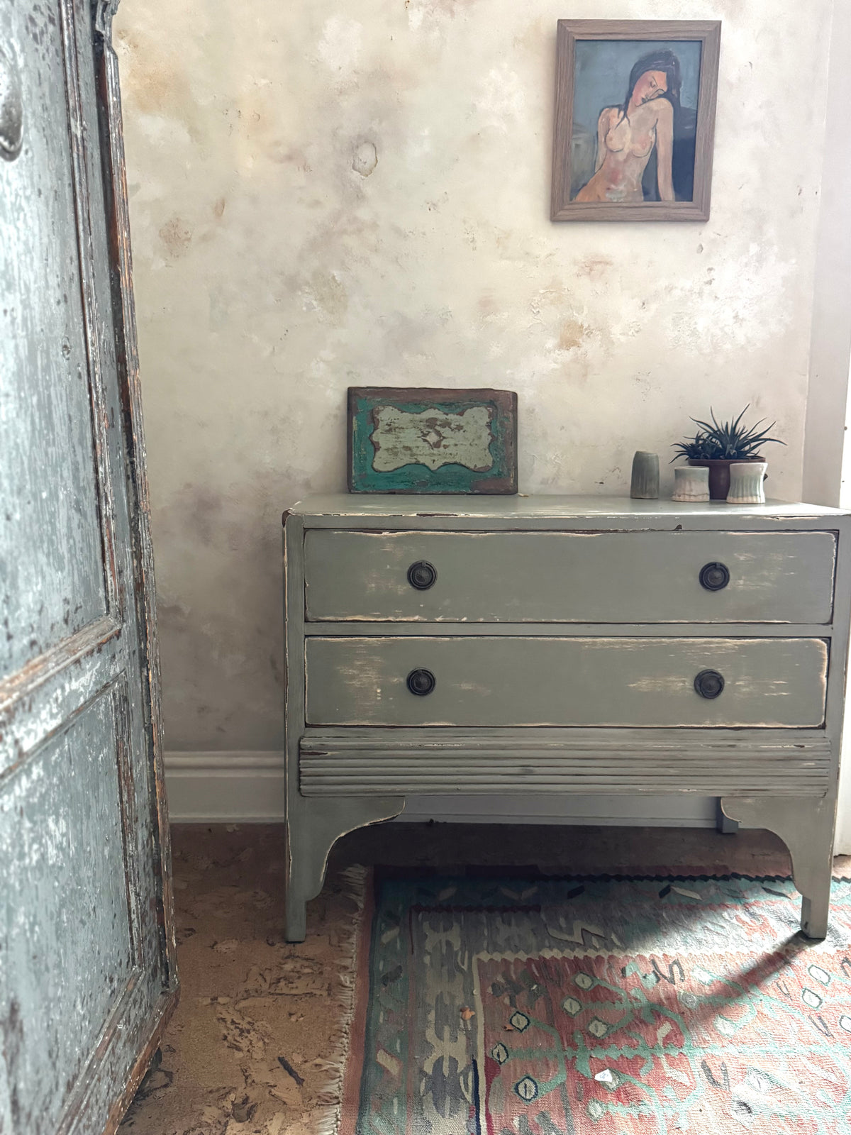 Vintage Painted Chest of Drawers