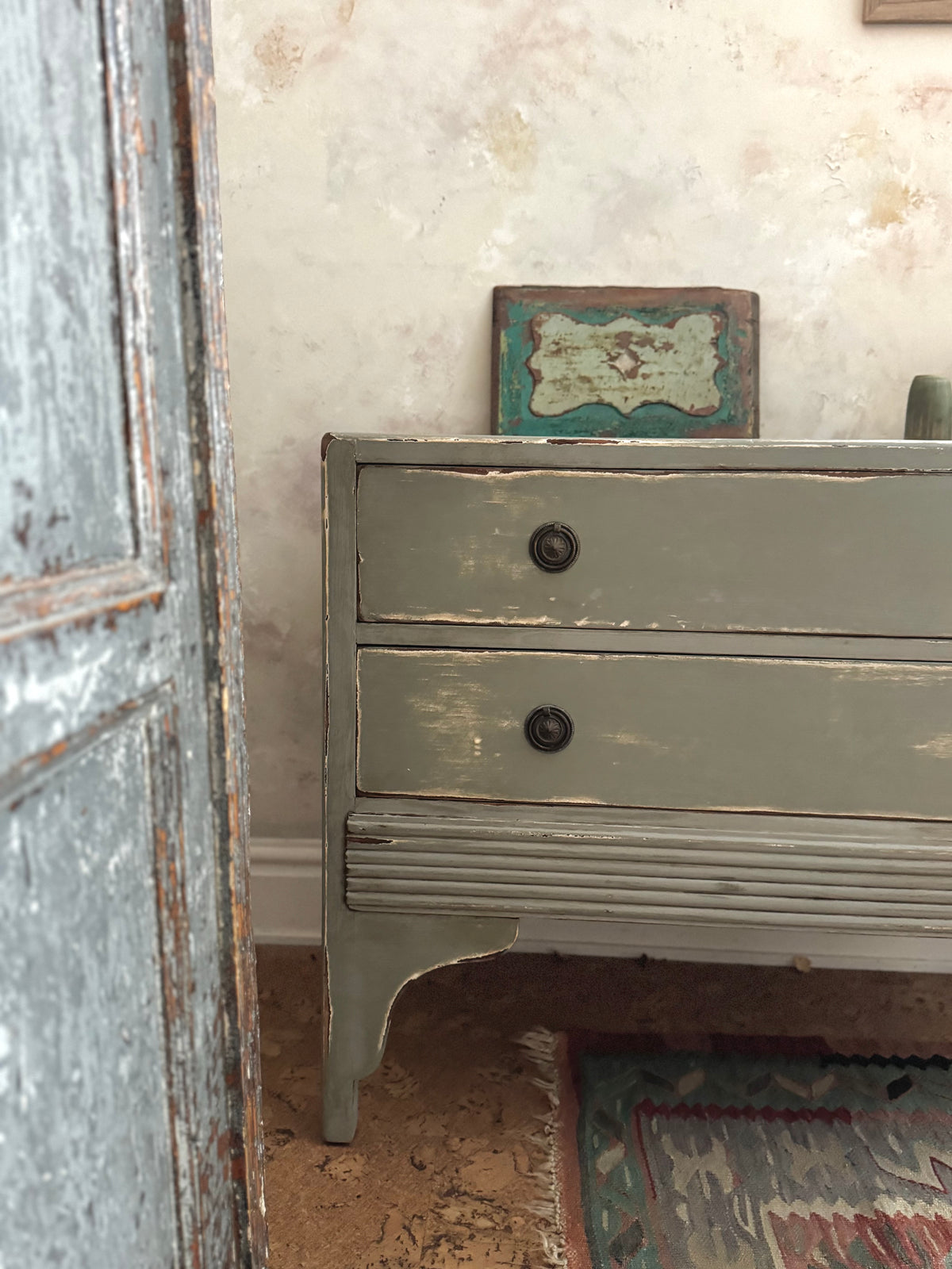 Vintage Painted Chest of Drawers