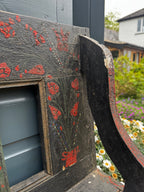 Antique Romanian Folk Art Bench