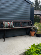 Antique Romanian Folk Art Bench