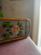 Hand-Painted Blue Indian Brick Box