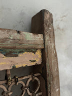 Antique Indian Jali Window Frame