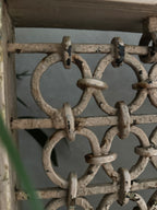 Antique Indian Jali Window Frame
